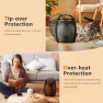 Thumbnail Portable Ceramic Space Heater with Thermostat, 750W/1500W, Antarctic Star