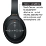Thumbnail Wireless Premium Noise Canceling Overhead Headphones with Mic — Wireless Earbuds, Sony