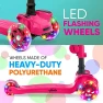 Thumbnail 3-Wheeled Scooter for Kids with LED Lights and Foldable Seat, Hurtle