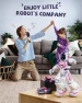 Thumbnail Dancing Robot with APP Control, Remote Control, Gesture Sensing, Interactive LED Faces, QA Games — Coding Robot, Ruko