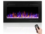 Thumbnail Electric Fireplace Wall Mounted and Recessed, BETELNUT