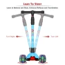 Thumbnail Kick Scooter with Light-Up Wheels and Adjustable Heights — Electric Scooter, Allek