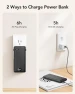Thumbnail Portable Charger with Built-in Cables and AC Wall Plug — Power Bank, VRURC