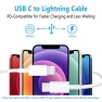 Thumbnail USB C to Lightning Cable, RCTech