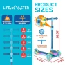 Thumbnail 3-Wheel Kids Scooter with Multi-Color Lights, Lifemaster