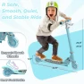 Thumbnail Foldable Kick Scooter with Light Up Wheels, Feblomst