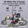 Thumbnail Heavy Duty 4 Wheel Foldable Mobility Scooter — Electric Scooter, MOVEMAGIC