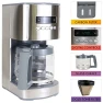 Thumbnail Drip Coffee Maker - Programmable Cafe Machine With Glass Pot, Regular & Bold Brew, Auto Shut Off Large Water Reservoir,... — Coffee Maker, Kenmore