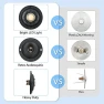 Thumbnail Round Metal Doorbell Push Button, Dreyoo
