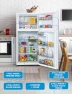 Thumbnail Top Mount Refrigerator with Freezer, Commercial Cool