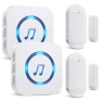 Door Chime with Contact Sensor Alarm — Motion Sensor, SanJie