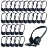 Thumbnail Class Set Headphones for Kids Students School Classroom, ZHENWAY