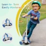 Thumbnail Foldable Three Wheel Lean-to-Steer Scooter for Kids, VUGHIUA