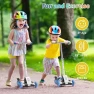 Thumbnail Foldable Three Wheel Lean-to-Steer Scooter for Kids, VUGHIUA