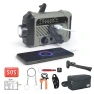 Emergency Solar Radio with Hand Crank