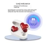 Thumbnail Heart-shaped Wireless Headphones — Wireless Earbuds