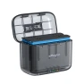 Dual Battery Charging Box with Storage Compartment, aMagisn