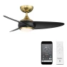 Thumbnail Outdoor Ceiling Fan with LED Lights and Remote, WAC Lighting