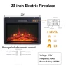 Thumbnail Electric Fireplace with Mantel, Aitjunz