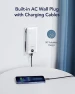 Thumbnail Portable Charger with Built-in AC Plug and Cables — Power Bank, VEGER