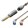 Interchangeable Audio Plug Oxygen-Free Copper Headphone Upgrade Cable, CVJ
