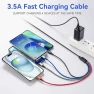 Thumbnail Multi Charging Cable 3.5A, Minlu