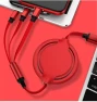 Thumbnail Retractable 3 in 1 Charging Cable