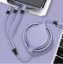 Thumbnail Retractable 3 in 1 Charging Cable