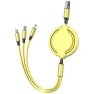 Thumbnail Retractable 3 in 1 Charging Cable