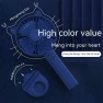 Thumbnail USB Handheld Small Fan with Night Light