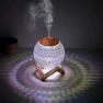 Colorful Night Light Crystal Ball Humidifier — Essential Oil Diffuser