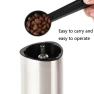 Stainless Steel Hand-Cranked Coffee Grinder
