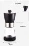 Portable Conical Burr Mill Manual Spice Herbs Hand Grinding Machine