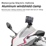 Thumbnail Motorcycle Windshield Clip Bracket Camera Mount, PULUZ