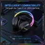 Thumbnail X33 Head-mounted RGB Light E-Sports Gaming Headset, ONIKUMA