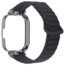 Thumbnail Metal Black Frame Integrated I-shaped Magnetic Silicone Watch Band, Redmi