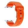 Thumbnail Solid Color Reverse Buckle Fluororubber Watch Band
