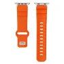 Thumbnail Solid Color Reverse Buckle Fluororubber Watch Band