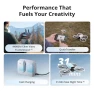Thumbnail Drone with 4K UHD Camera, Palm Takeoff, Auto Return, Intelligent Flight, 3 Batteries — Drone, DJI