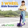 Thumbnail Foldable Seat Kids Scooter with LED Wheel Lights, Lifemaster
