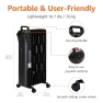 Thumbnail Portable Radiator Heater with 7 Oil-Filled Fins, Amazon Basics