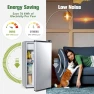 Thumbnail Small Fridge with Freezer, Reversible Door Compact Refrigerator — Smart Refrigerator, Tehanld