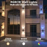 Thumbnail Smart Up and Down Lights Outdoor 2 Pack, wowlite