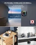 Thumbnail Wireless Doorbell with Portable Receivers and RGB Light — Video Doorbell, TECKNET