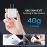 Thumbnail Foldable 15W Dual Port USB Wall Charger with 6FT Cable — Power Bank, Quntis