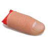 Magic Trick Prop, Vanishing Plastic Thumb Tip + Red Silk, Zoeneed