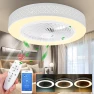 Modern Smart LED Ceiling Fan with Light — Smart Fan, iHome Global