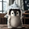 Realistic Plush Robot Penguin — Robot Pet, fuhushhs