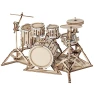 3D Wooden Educational Drum Set Puzzle, SAMURAI STYLE