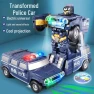 Transforming Police Car Robot Toy, Shoes Arena